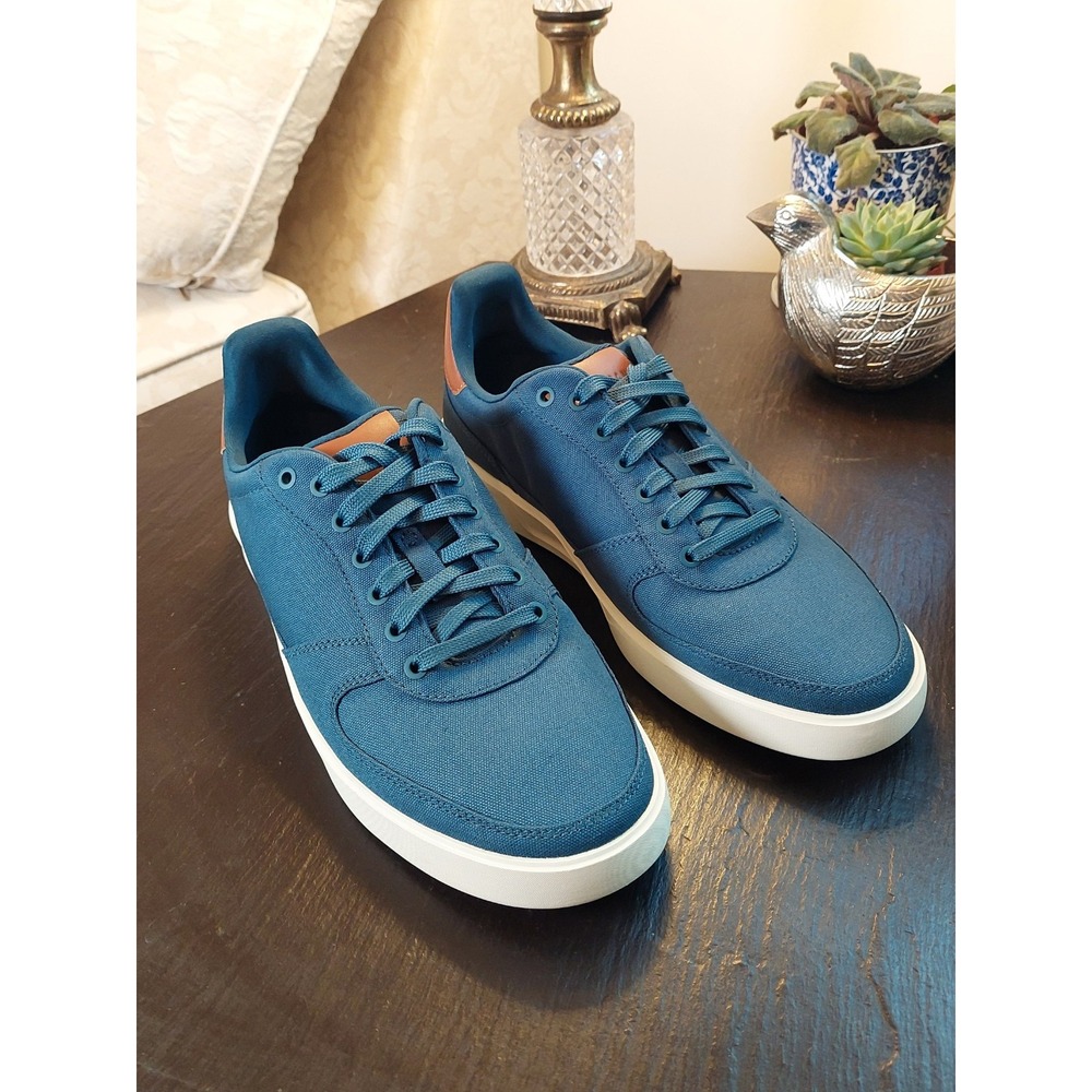 Cole Haan Men's GC Daily Turf Canvas Sneakers Blue/Tan Size 10 C40091 NEW!